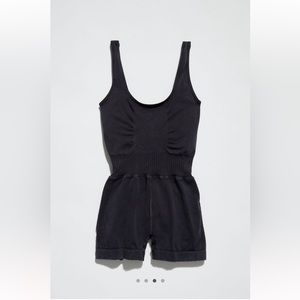 free people runsie size m/l color black